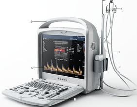 Alto - sistema portátil Digital do ultrassom de Doppler da cor da tecnologia com software 3D/4D