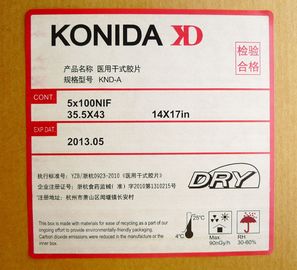 filme seco médico high-density de 8in x de 10in para a impressora 3000/2000/1000 de Fuji DRYPIX